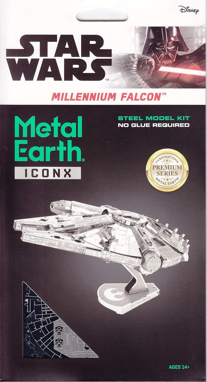 Metal Earth - Star Wars Millennium Falcon (ICONX)