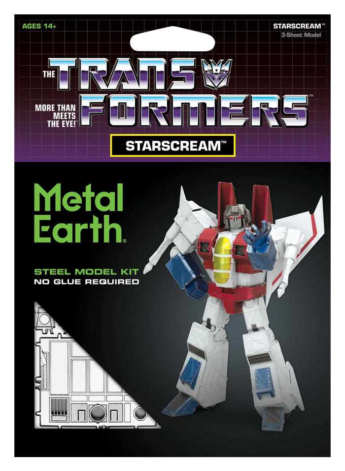 Metal Earth - Starscream (Transformers)(New)