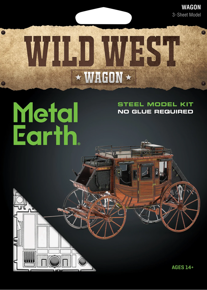 Metal Earth - Wild West - Stage Coach