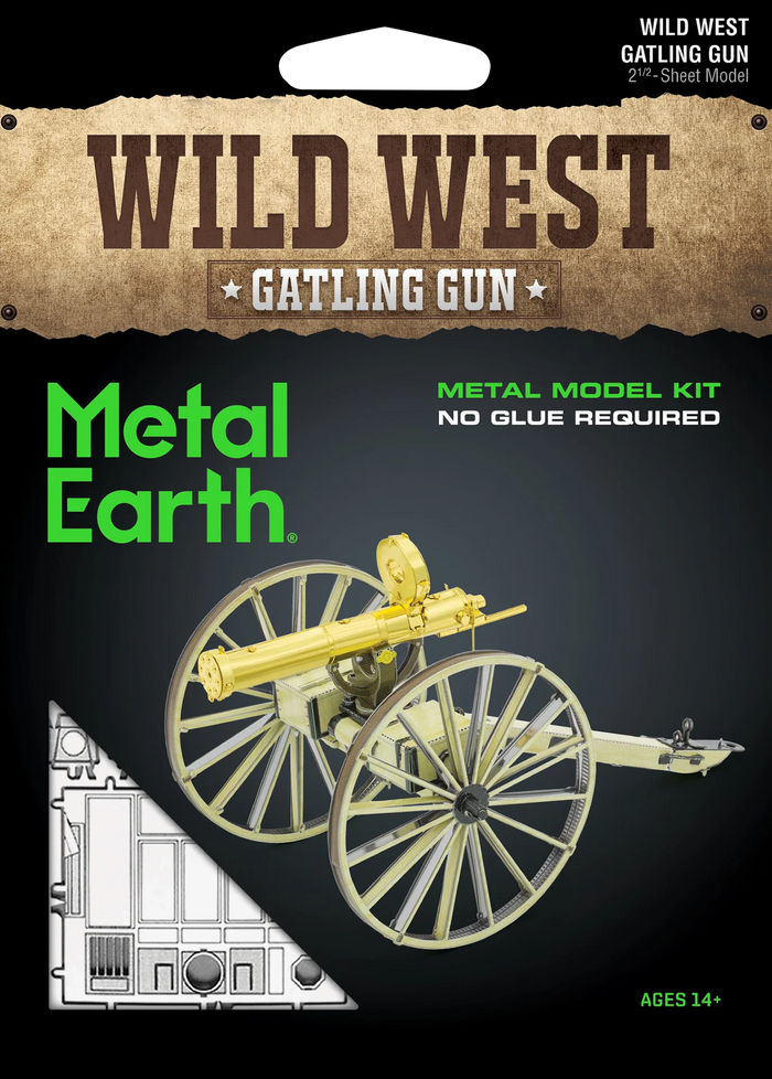 Metal Earth - Wild West Gatling Gun