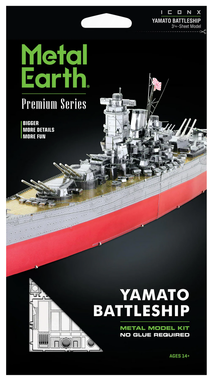 Metal Earth - Yamoto Battleship (ICONX)