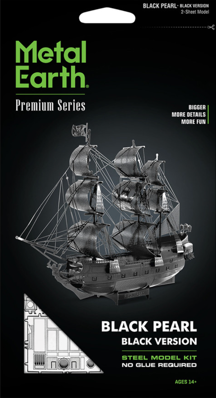 Metal Earth - Black Pearl Black Version (ICONX)