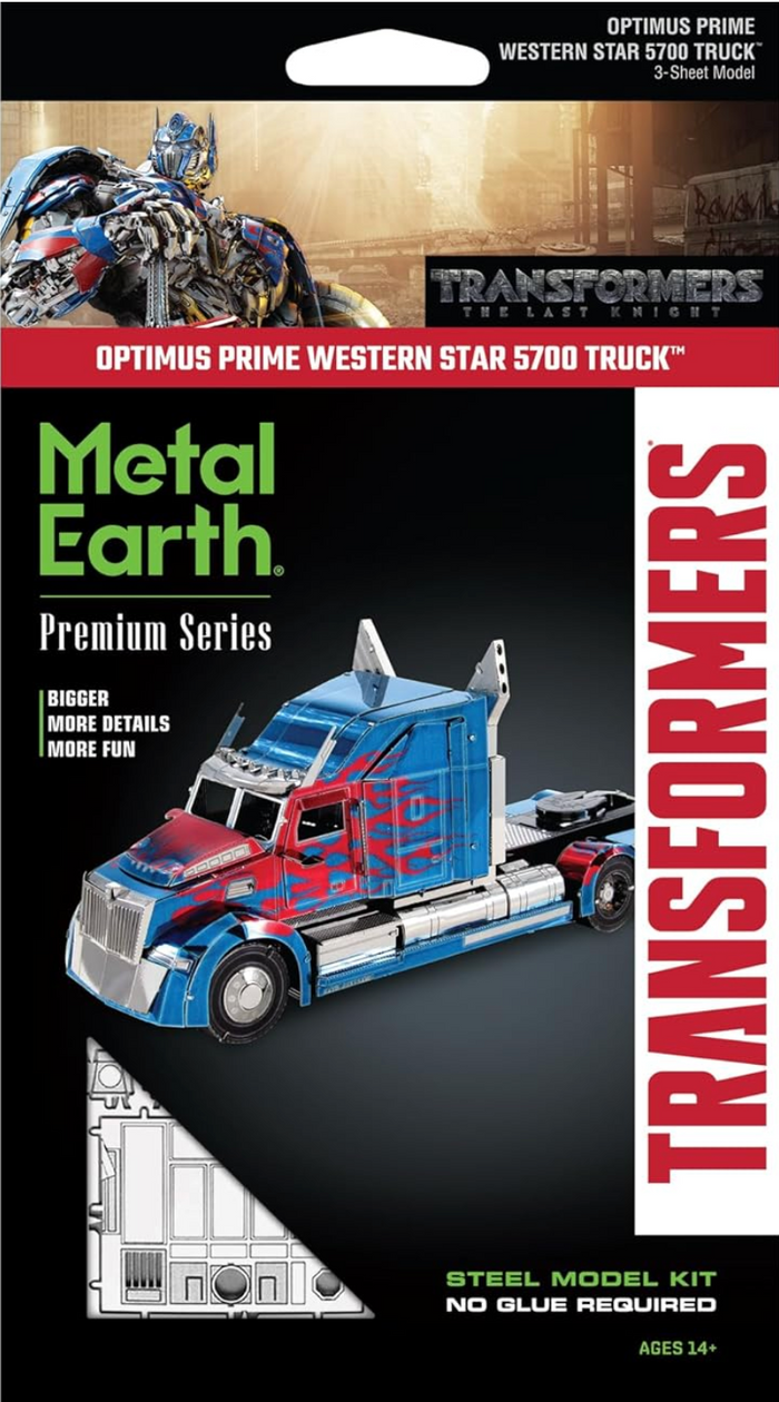 Metal Earth - Optimus Prime Western 5700 Truck (ICONX)