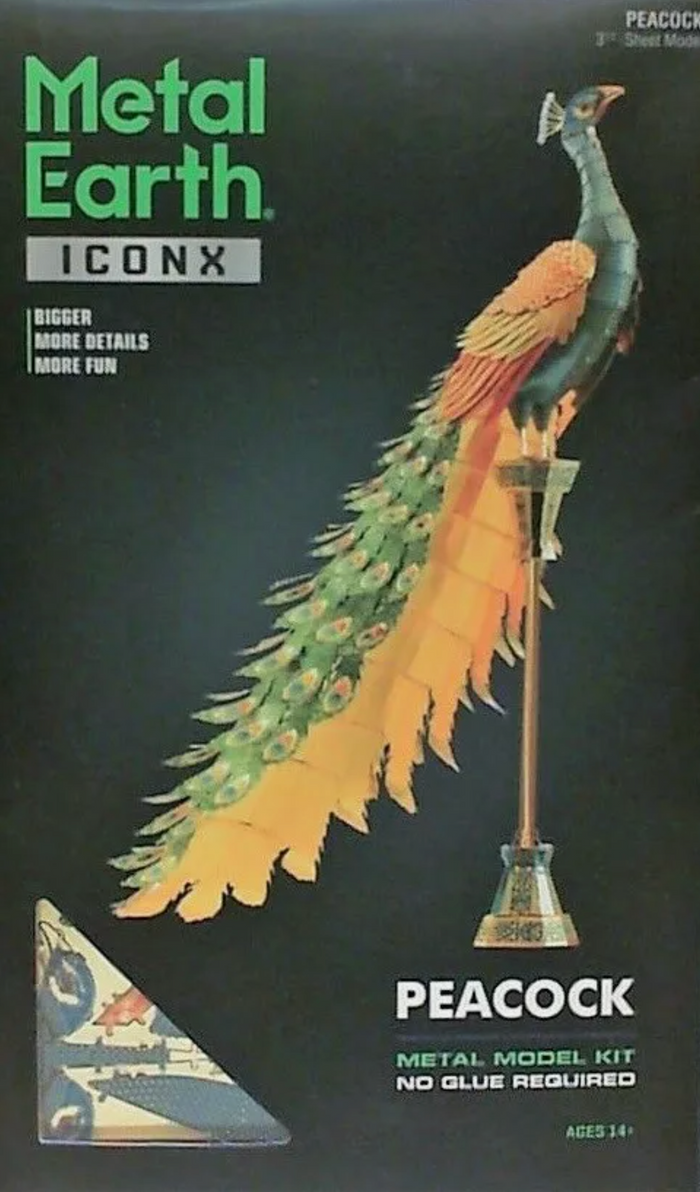 Metal Earth - Peacock (ICONX)