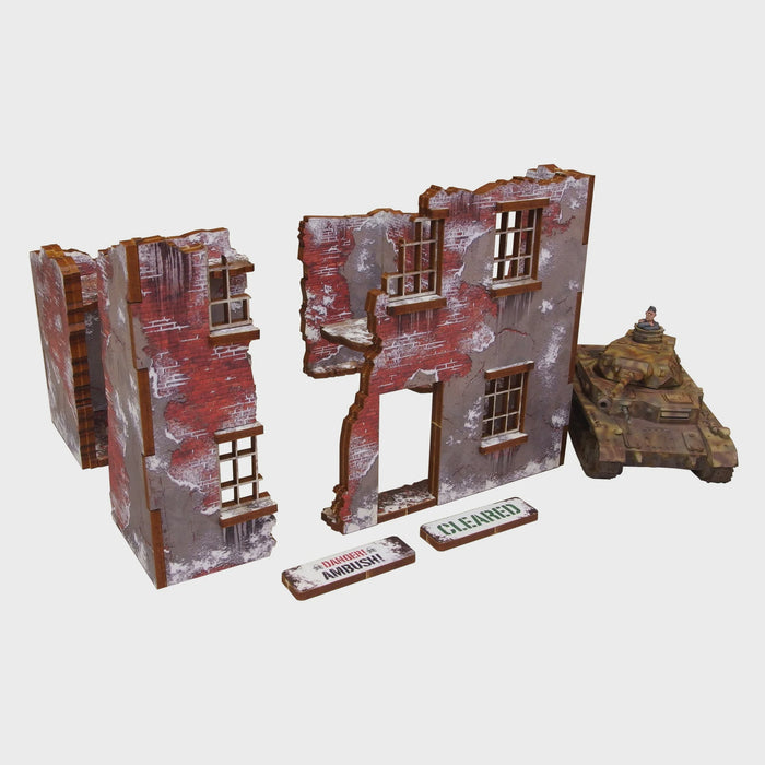 Micro Art Studio - Pre-Painted Winter Ruins 2 (H00219)