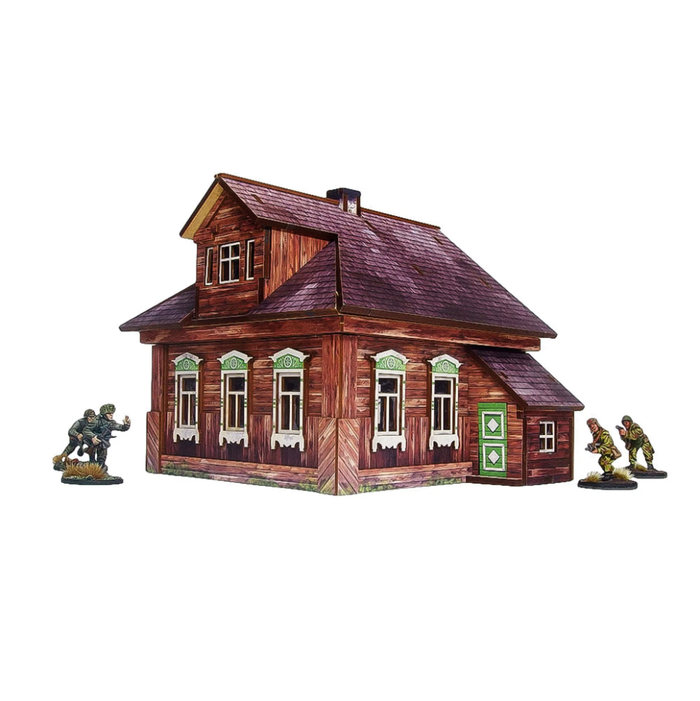 Micro Art Studio - WW2 Ostfront Village  Forester's Dacha (1)  (H00234)