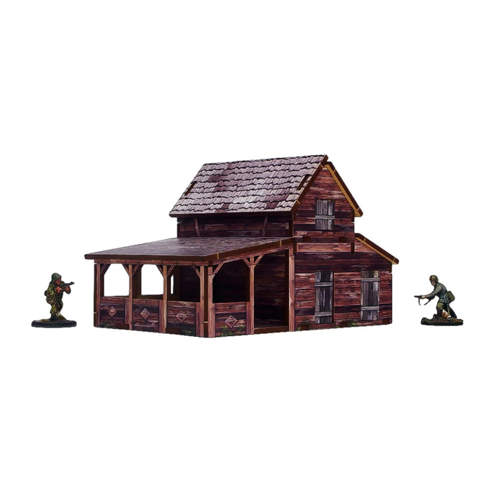 Micro Art Studio - WW2 Ostfront Village  Workshop (1)  (H00255)