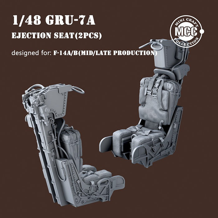 Mini Craft Collection - 1/48 GRU-7A Ejection Seats for F-14A/B Mid/Late (2pcs)