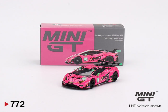 Mini GT - 1/64 Lamborghini Huracan GT3 EVO2 #83 Iron Dames 2023