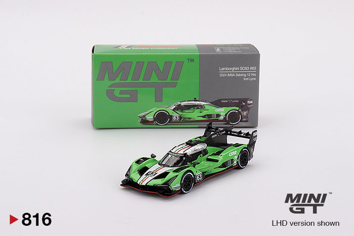 Mini GT - 1/64 Lamborghini SC63 #63 Iron Lynx 2024