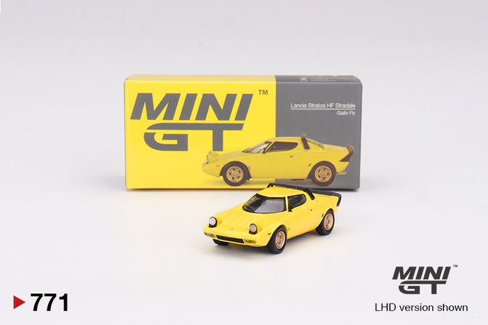 Mini GT - 1/64 Lancia Stratos HF Stradale (Giallo Fly)