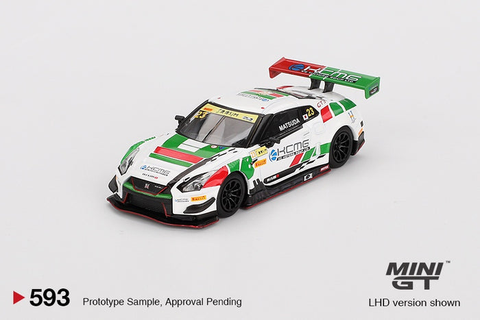 Mini GT - 1/64 Nissan GT-R NISMO GT3 #23 KCMG 2018 GT World Cup