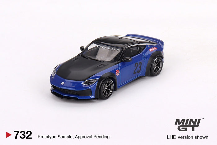 Mini GT - 1/64 Nissan Z LB NATION WORKS (Seiran Blue)