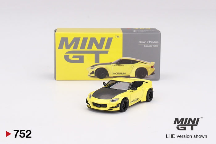 Mini GT - 1/64 Nissan Z Pandem (Ikazuchi Yellow)