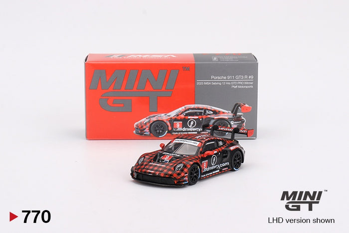 Mini GT - 1/64 Porsche 911 GT3 R #9 GTD PRO