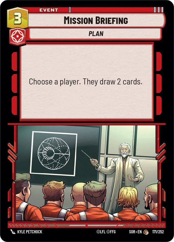SWU - Mission Briefing (171/252) (Foil)