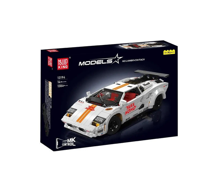 Mould King - 1/14 R/C Lamborghini Countach 33cm 1384pcs (MK13194)