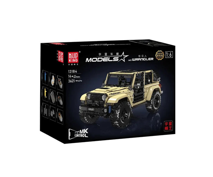 Mould King - 1/6 R/C Jeep Wrangler Rubicon 57cm 3621pcs (MK13184)