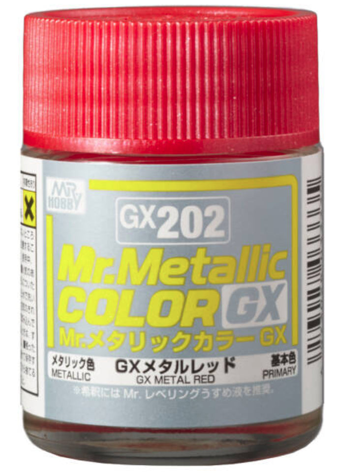 Mr.Color Metallic - GX202 Metal Red (18ml)