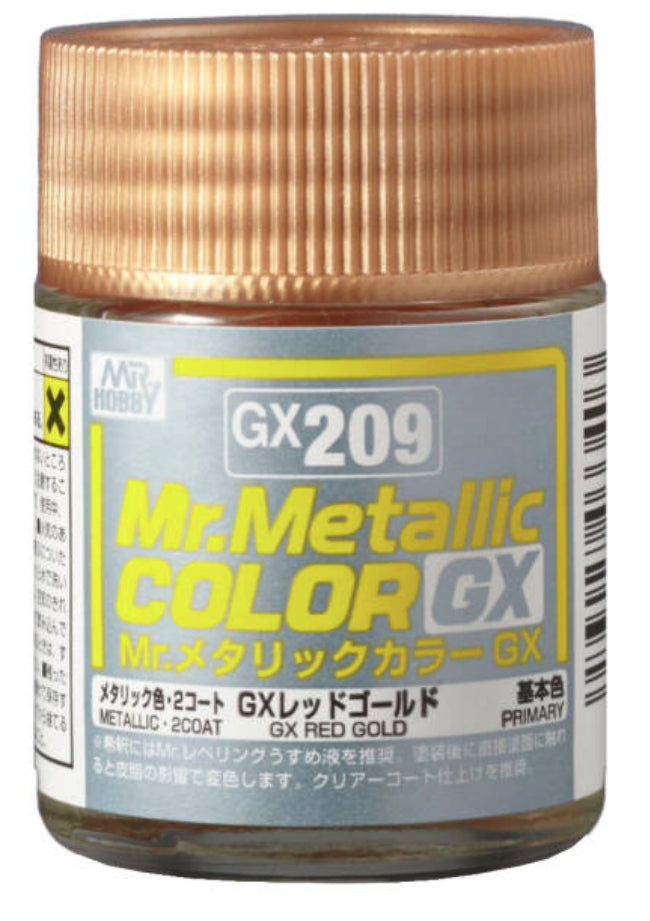 Mr.Color Metallic - GX209 Red Gold (18ml)