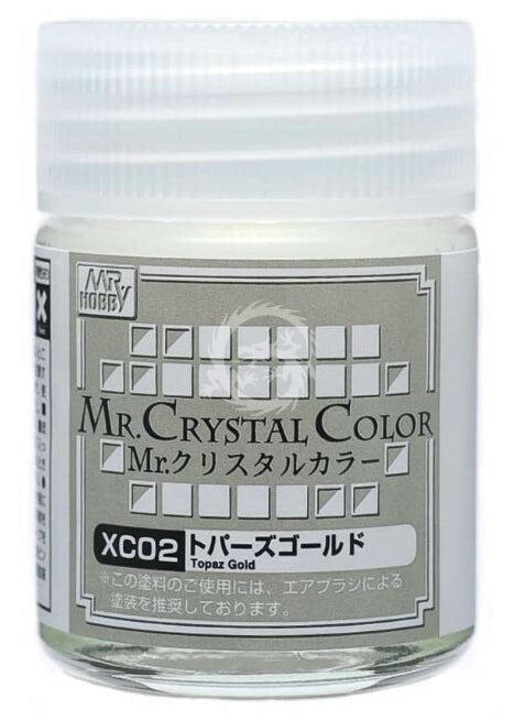 Mr.Color Crystal - XC02 Topaz Gold (18ml)