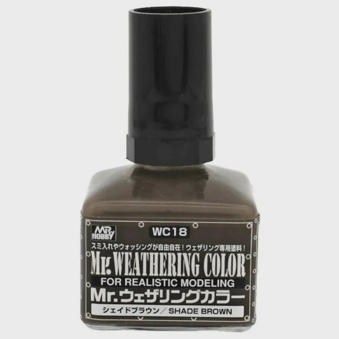 Mr.Hobby - WC18 Mr.Weathering Color Shade Brown