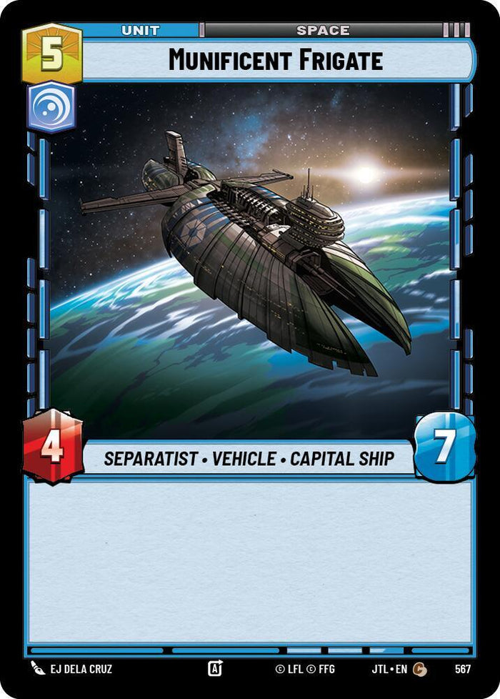 SWU - Munificent Frigate  (567) (Foil)