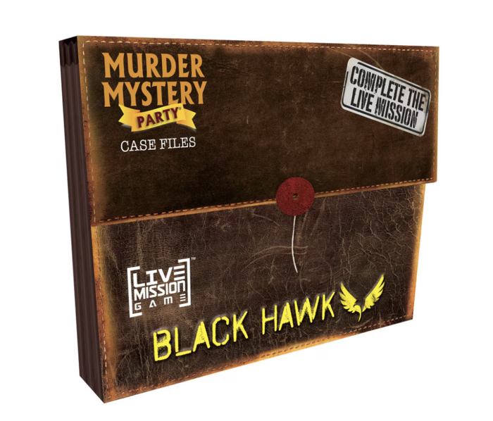 Murder Mystery Party Case Files - Mission Black Hawk