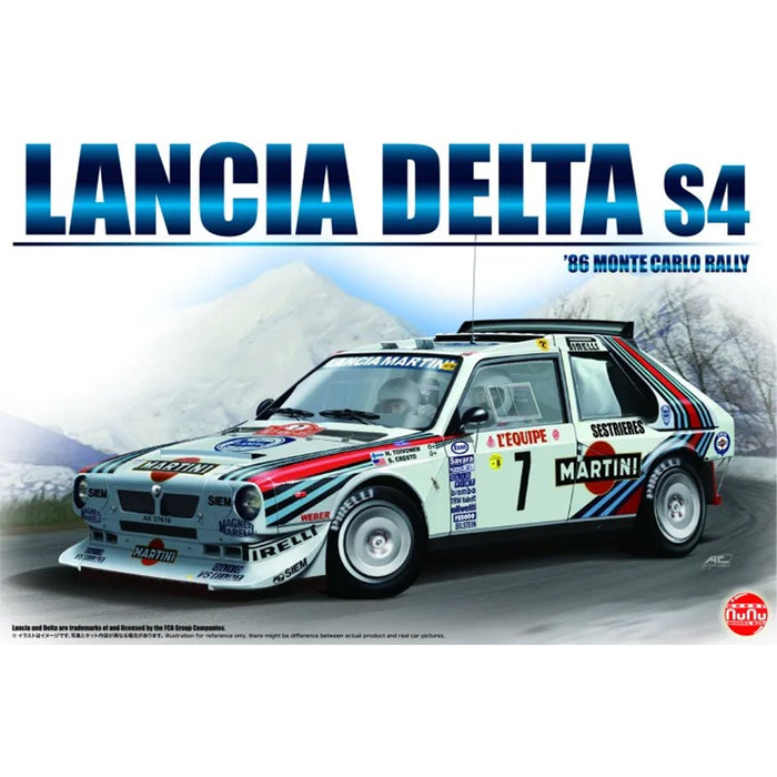 NuNu Model - 1/24 Lancia Delta S4 1986 Monte Carlo Rally