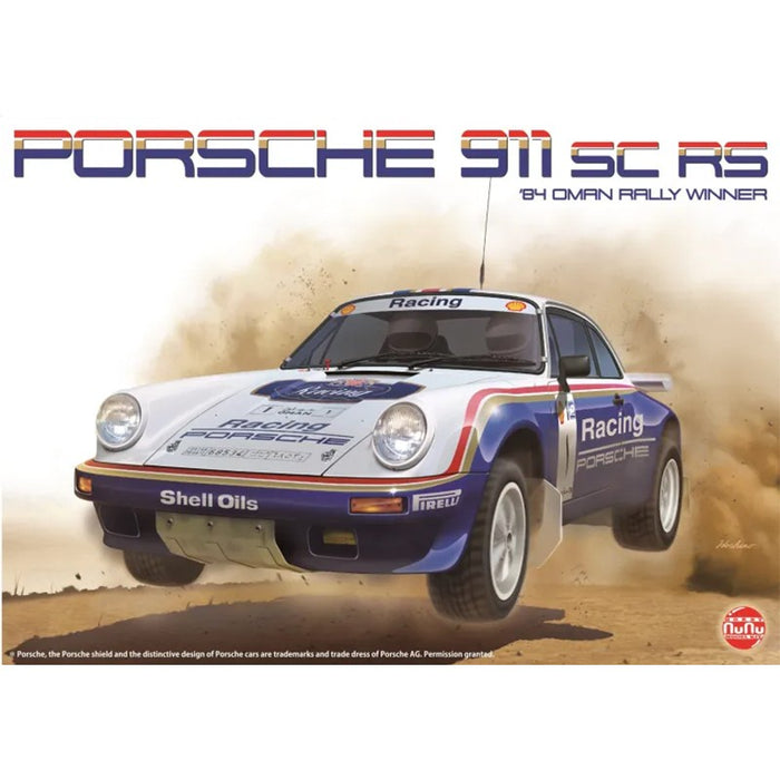 NuNu Model - 1/24 Porsche 911 SC RS 1984 Oman Rally Winner