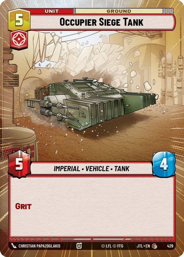 SWU - Occupier Siege Tank  (429)