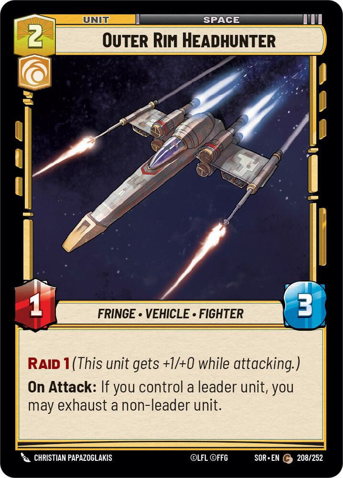 SWU - Outer Rim Headhunter (208/252)