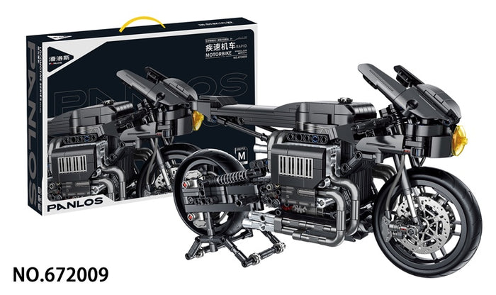 Panlos - 1/8 Batcycle (1080pcs) 672009