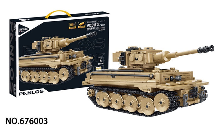 Panlos - R/C Panzerkampfwagen VI Ausf.E Tiger I (993pcs) 676003