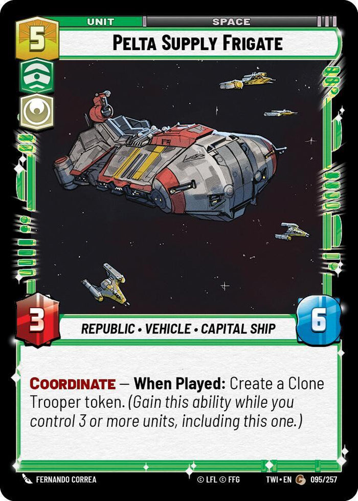 SWU - Pelta Supply Frigate (095/257) (Foil)