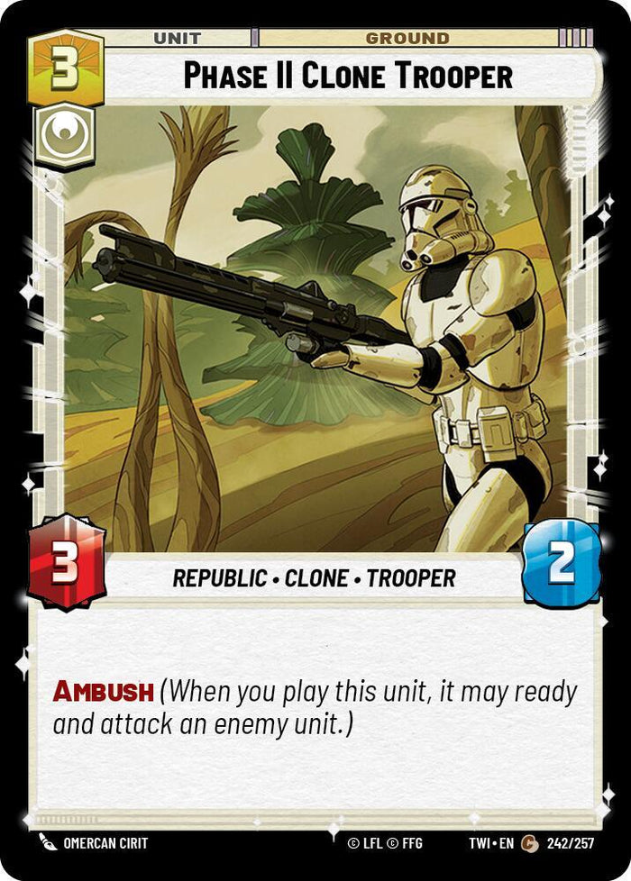 SWU - Phase II Clone Trooper (242/257) (Foil)