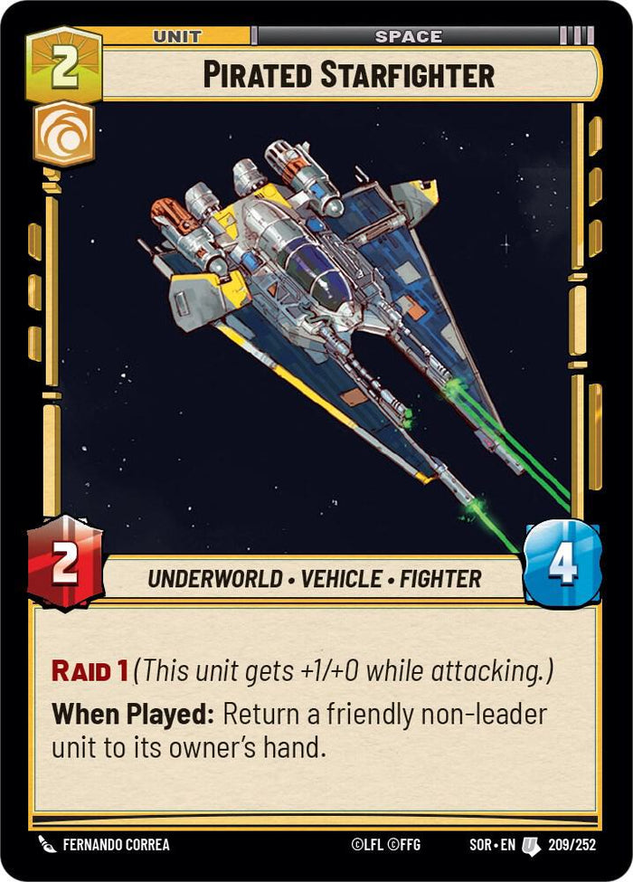 SWU - Pirated Starfighter (209/252)