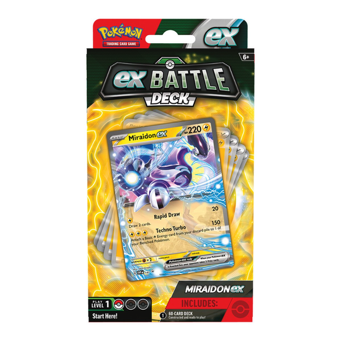 Pokémon: Victini/Miraidon (July) ex Battle Deck