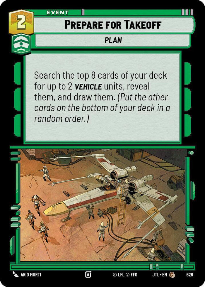 SWU - Prepare for Takeoff  (626) (Foil)