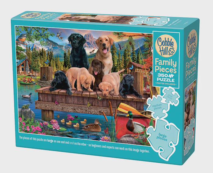 Cobble Hill - Pups and Ducks (Family)(350 pcs)