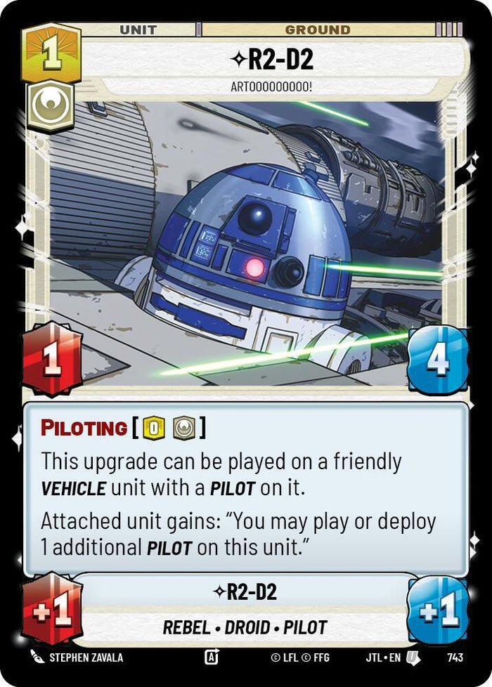 SWU - R2-D2 - Artooooooooo!  (743) (Foil)