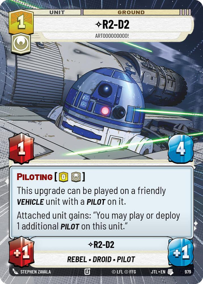 SWU - R2-D2 - Artooooooooo!  (979) (Foil)