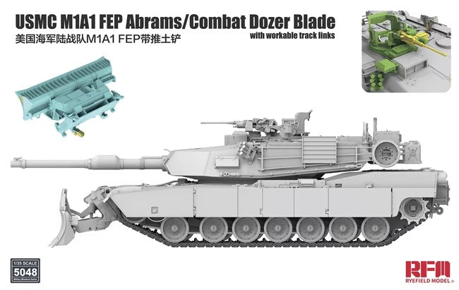 RFM - 1/35 M1A1 FEP Abrams/Combat Dozer Blade