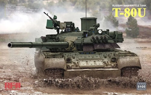 RFM - 1/35 Russian Main Battle Tank T-80U