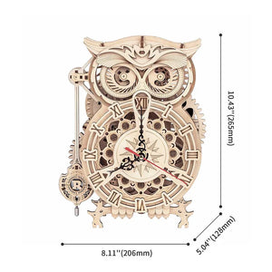 Robotime - Mechanical Owl Clock
