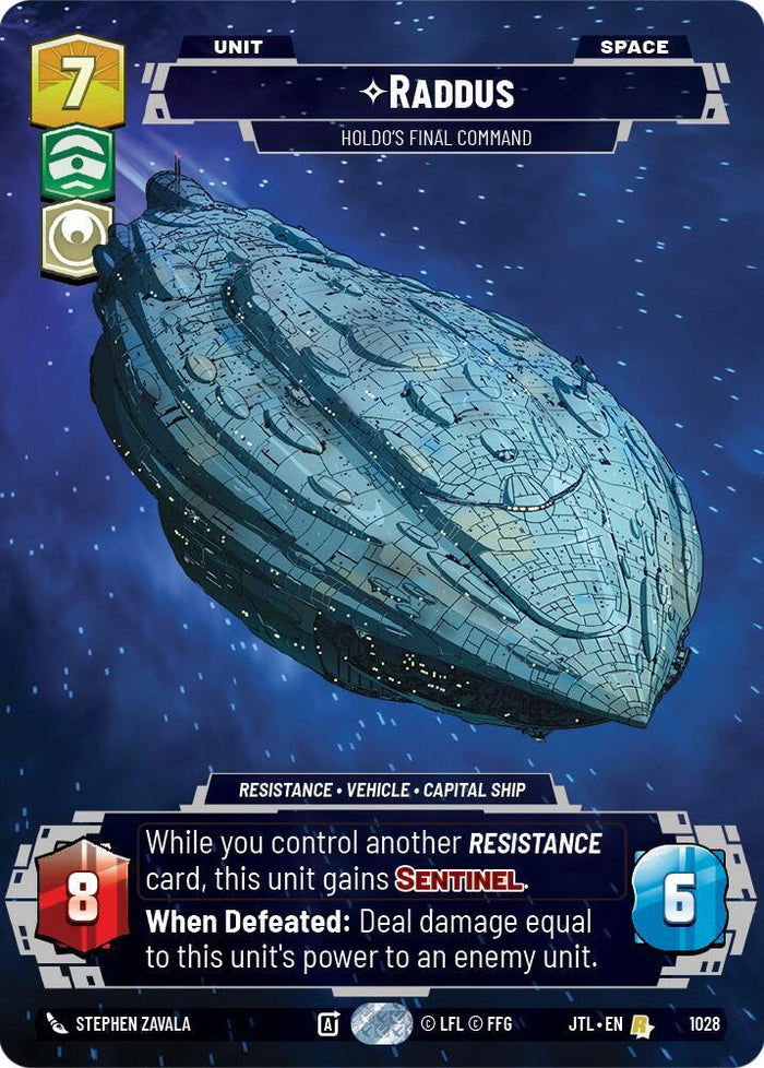 SWU - Raddus - Holdo's Final Command  (1028) (Prestige)