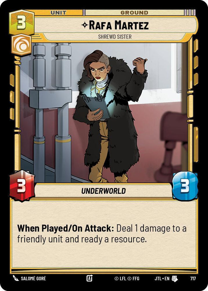 SWU - Rafa Martez - Shrewd Sister  (717) (Foil)