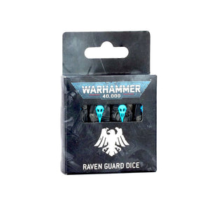 GW - Warhammer 40k Raven Guard Dice  (55-62)