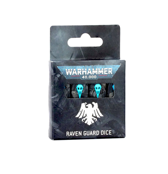 GW - Warhammer 40k Raven Guard Dice  (55-62)