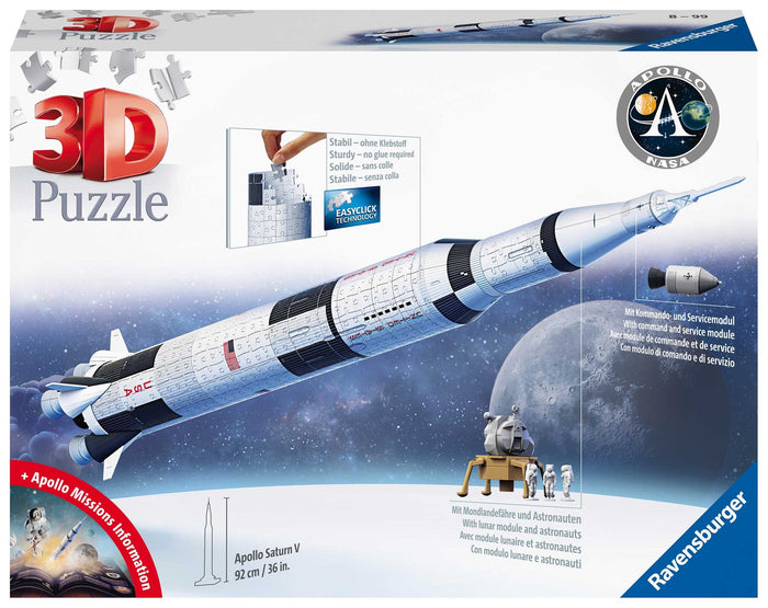 Ravensburger - Apollo Saturn Rocket (432pcs) (3D)